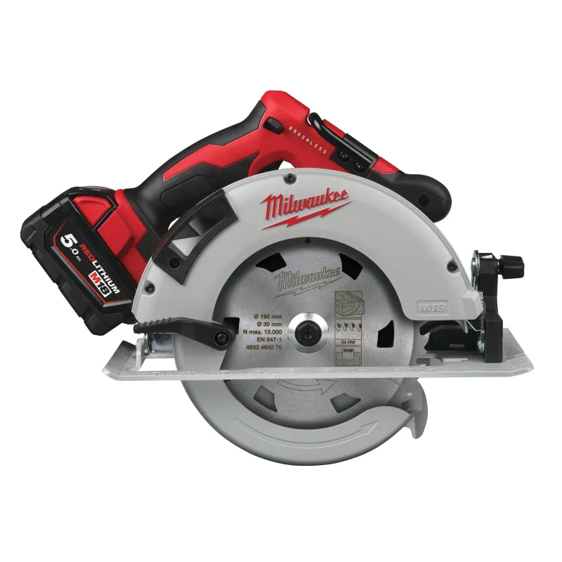 MILWAUKEE SCIE CIRCULAIRE BOIS 18 VOLTS BRUSHLESS M18 BLCS66-502X 4933464590 | 4933464590 MILWAUKEE SCIE CIRCULAIRE BOIS 18 VOLTS BRUSHLESS M18 BLCS66-502X 4933464590 | 4933464590