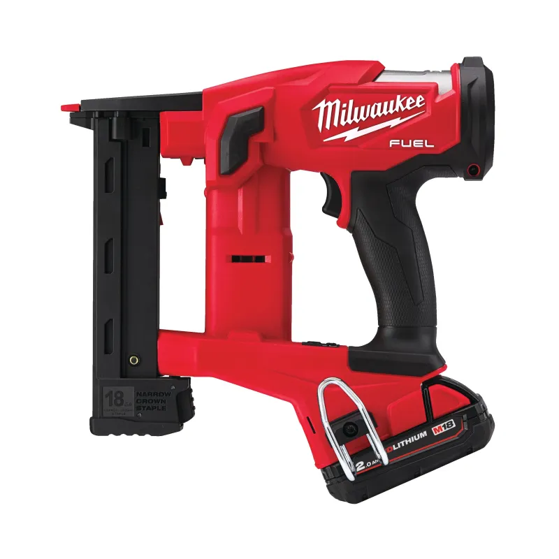 MILWAUKEE CLOUEUR - AGRAFEUSE DE FINTION 18V FUEL M18 FNCS18GS-202X 4933471940 | 4933471940 MILWAUKEE CLOUEUR - AGRAFEUSE DE FINTION 18V FUEL M18 FNCS18GS-202X 4933471940 | 4933471940