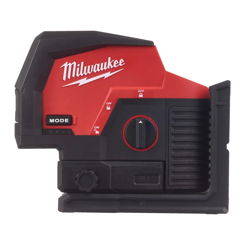 MILWAUKEE LASER 2 LIGNES AVEC APPLOMB 12 VOLTS M12 CLLP-0C 4933478101 | 4933478101