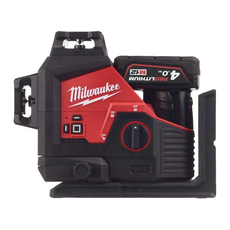 MILWAUKEE LASER 3 LIGNES 12 VOLTS M12 3PL-401C 4933478102