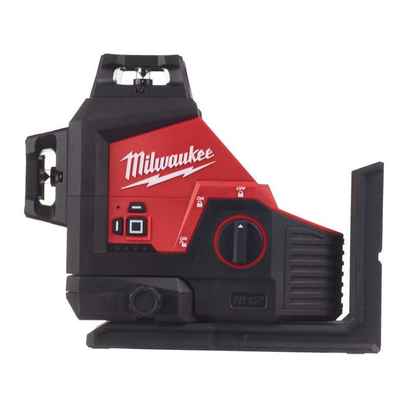 MILWAUKEE LASER 3 LIGNES 12 VOLTS M12 3PL-0C 4933478103