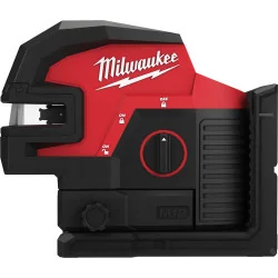 MILWAUKEE LASER 4 LIGNES AVEC 4 POINTS 12 VOLTS M12 CLL4P-0C 4933479202 | 4933479202