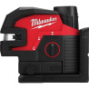 MILWAUKEE LASER 4 LIGNES AVEC 4 POINTS 12 VOLTS M12 CLL4P-301C 4933479203