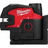 MILWAUKEE LASER 4 LIGNES AVEC 4 POINTS 12 VOLTS M12 CLL4P-301C 4933479203 | 4933479203