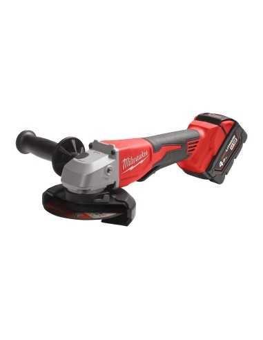 MILWAUKEE MEULEUSE D'ANGLE 125MM 18 VOLTS BRUSHLESS M18 BLSAG125XPD-402X 4933492646
