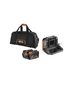 Pack chargeur + 1 batteries 18 V 4,0 Ah HIGH DEMAND SETL1840SHD AEG POWERTOOLS