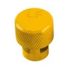 Capuchon jaune de dégonflage de roue avec valve TPMS KSTOOLS 100.1186 | 100.1186