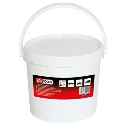 Seau de graisse à pneu blanche . 5KG KSTOOLS 100.4010 | 100.4010
