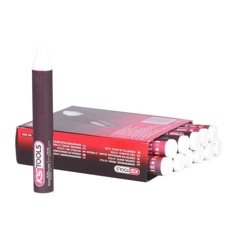 Crayon blanc de marquage pour pneu . 12 pièces KSTOOLS 100.4050 | 100.4050 Crayon blanc de marquage pour pneu . 12 pièces KSTOOLS 100.4050 | 100.4050
