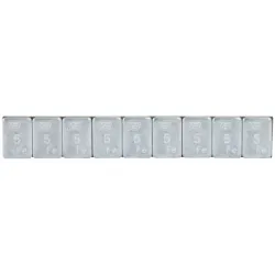 Masse d'équilibra. en inox de 12x5g par barette de 60g . cart. de 50 barettes KSTOOLS 100.4225 | 100.4225