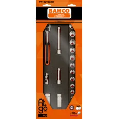 BAHCO Module mousse Fit&Go 1/3, douilles 3/8" - 18 Pcs emballage individuel FF1E2106EH | BAHFF1E2106EH