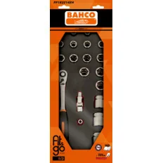 BAHCO Module mousse Fit&Go 1/3, douilles 1/2"- 21 Pcs emballage individuel FF1E2214EH | BAHFF1E2214EH