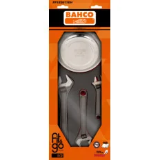 BAHCO Module mousse Fit&Go 1/3, coupelle magnétique & clé à molettes - 4 Pcs emballage individuel FF1E3011EH | BAHFF1E3011EH