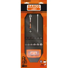 BAHCO Module mousse Fit&Go 1/3, douilles 1/4" & jeu d'embouts - 46 Pcs emballage individuel FF1E2009EH | BAHFF1E2009EH
