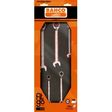 BAHCO Module mousse Fit&Go 1/3, clés à cliquet 1RM - 5 Pcs emballage individuel FF1E3010EH | BAHFF1E3010EH