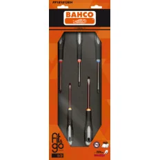 BAHCO Module mousse Fit&Go 1/3, tournevis ERGO™ - 6 Pcs emballage individuel FF1E1012EH | BAHFF1E1012EH