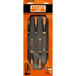 BAHCO Module mousse Fit&Go 1/3, tournevis ERGO™ à lame traversante - 6 Pcs emballage individuel FF1E1013EH | BAHFF1E1013EH