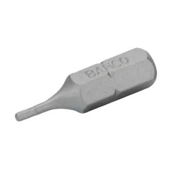 BAHCO Embout de tournevis 1/4" standard pour vis 6 pans de 10 mm, 25 mm - 5 pcs/boîte plastique 59S/H10 | BAH59S/H10