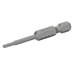 Embout de tournevis 1/4" standard pour vis 6 pans de 2 mm