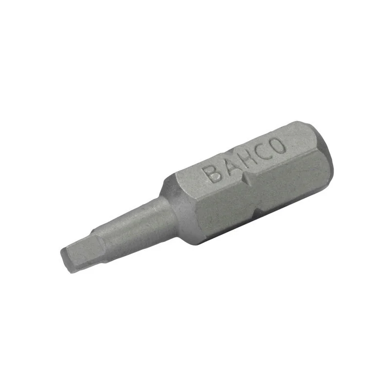 BAHCO Embout de tournevis 1/4" standard pour vis Robertson n° 1, 25 mm - 3 pcs/conditionnement blister 59S/R1-3P | BAH59S/R1-3P