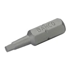 BAHCO Embout de tournevis 1/4" standard pour vis Robertson n° 2, 25 mm - 3 pcs/conditionnement blister 59S/R2-3P | BAH59S/R2-3P