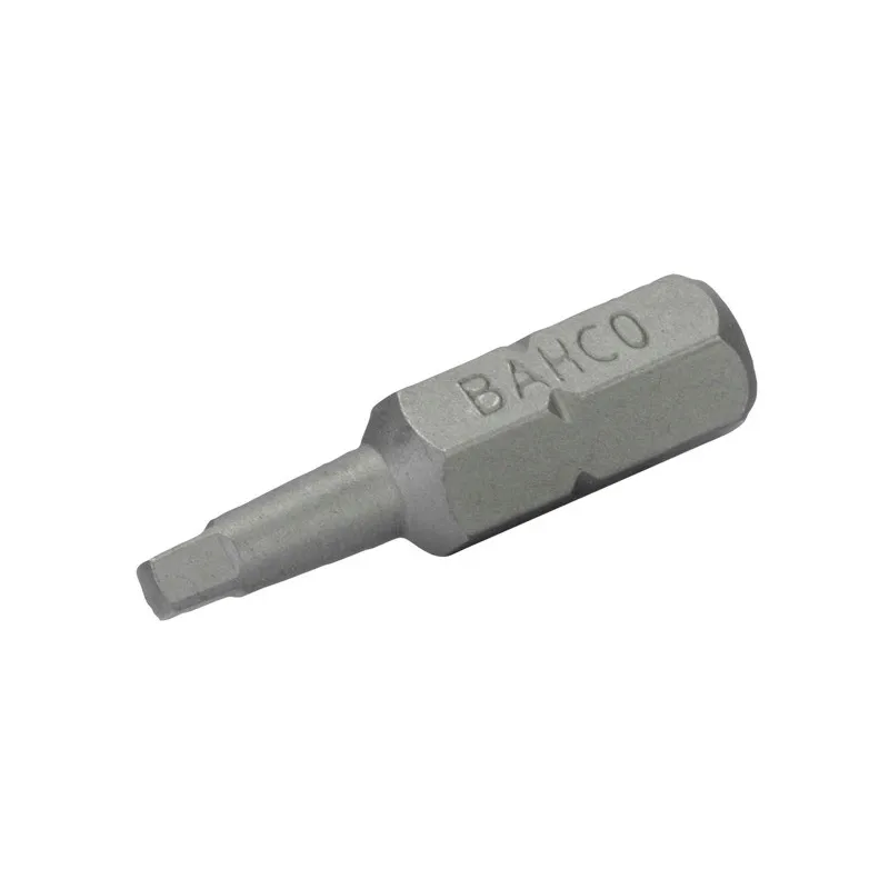 BAHCO Embout de tournevis 1/4" standard pour vis Robertson n° 4, 25 mm - 5 pcs/boîte plastique 59S/R4 | BAH59S/R4 BAHCO Embout de tournevis 1/4" standard pour vis Robertson n° 4, 25 mm - 5 pcs/boîte plastique 59S/R4 | BAH59S/R4
