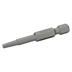 BAHCO Embout de tournevis 1/4" standard pour vis Robertson n° 1, 50 mm - 5 pcs/boîte plastique 59S/50R1 | BAH59S/50R1