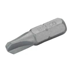 BAHCO Embout de tournevis 1/4" standard pour vis Tri-Wing TW1, 25 mm - 5 pcs/boîte plastique 59S/TW1 | BAH59S/TW1