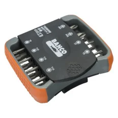 BAHCO Jeu d’embouts à torsion 1/4" pour vis Phillips/TORX®, 27 mm x 73 mm x 82 mm - 17 pcs 60T/17-1 | BAH60T/17-1
