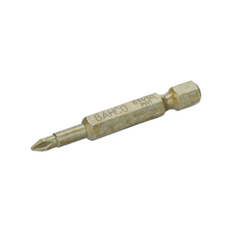 Embout à torsion extra dur 1/4" pour vis Phillips PH1