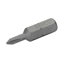 BAHCO Embout de tournevis 1/4" standard pour vis Phillips PH1, 25 mm - 3 pcs/conditionnement blister 59S/PH1-3P | BAH59S/PH1-3P