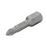 BAHCO Embout à torsion 1/4" pour vis Pozidriv PZ3, 25 mm - 10 pcs/boîte plastique 60T/PZ3 | BAH60T/PZ3