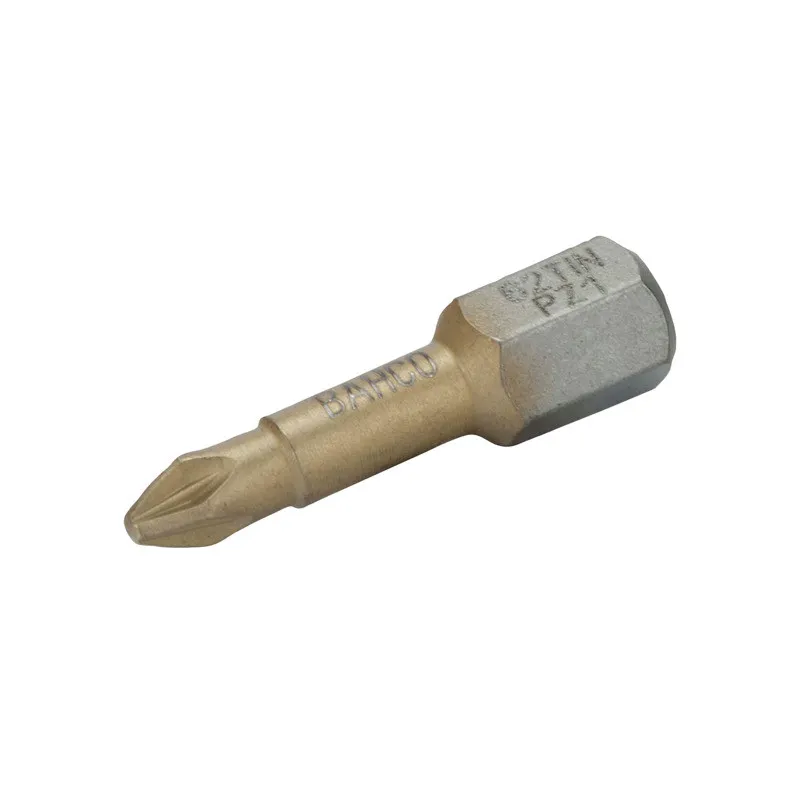 BAHCO Embout à torsion en titane 1/4" pour vis Pozidriv PZ3, 25 mm - 10 pcs/boîte plastique 62TIN/PZ3 | BAH62TIN/PZ3 BAHCO Embout à torsion en titane 1/4" pour vis Pozidriv PZ3, 25 mm - 10 pcs/boîte plastique 62TIN/PZ3 | BAH62TIN/PZ3