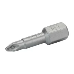 BAHCO Embout à torsion 1/4" pour vis Pozidriv PZ3, 25 mm - 10 pcs/boîte plastique 64A/PZ3 | BAH64A/PZ3