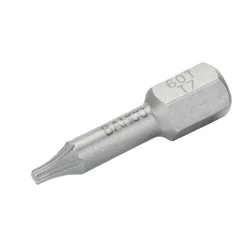 BAHCO Embout à torsion 1/4" pour vis TORX® T15, 25 mm - 10 pcs/boîte plastique 60T/T15 | BAH60T/T15