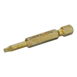 BAHCO Embout à torsion extra dur 1/4" pour vis TORX® T10, 50 mm - 5 pcs/boîte plastique 61H/50T10 | BAH61H/50T10