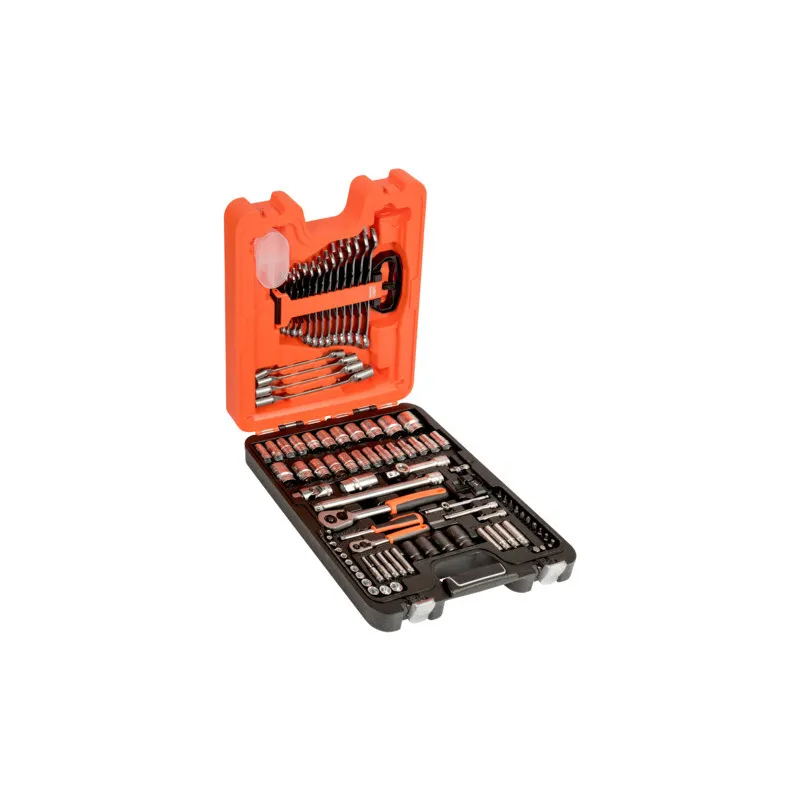 BAHCO Jeu de clés mixtes à carrés conducteurs 1/4 et 1/2" et jeu de douilles - 92 pcs/coffret. S87+7 | BAHS87+7 BAHCO Jeu de clés mixtes à carrés conducteurs 1/4 et 1/2" et jeu de douilles - 92 pcs/coffret. S87+7 | BAHS87+7