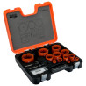 Coffret de scies trépans bimétal Sandflex® 16 mm-83 mm - 18 pcs