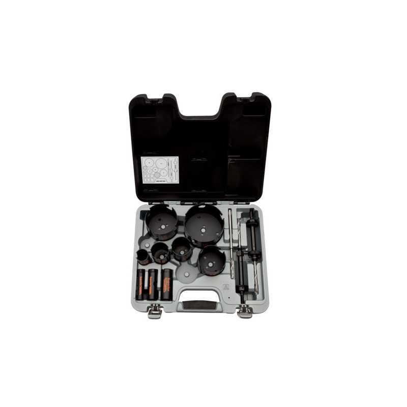 Coffret de scies trépans multi-construction Superior™ 19 mm-114 mm - 13 pcs