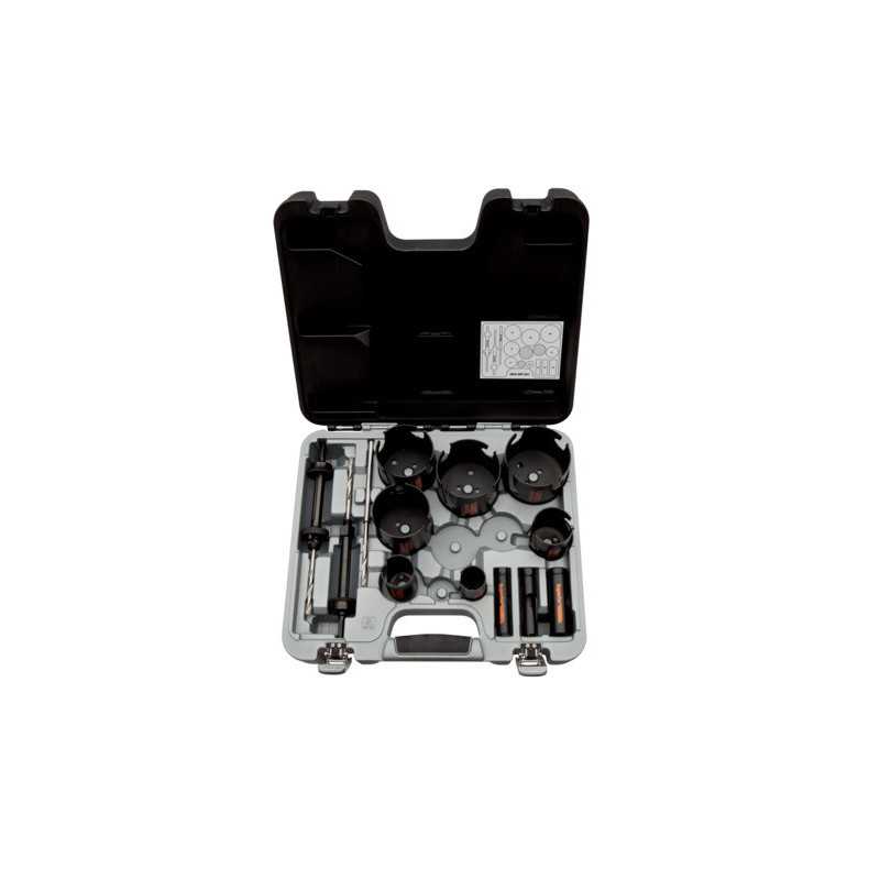 Coffret de scies trépans multi-construction Superior™ 19 mm-86 mm - 14 pcs