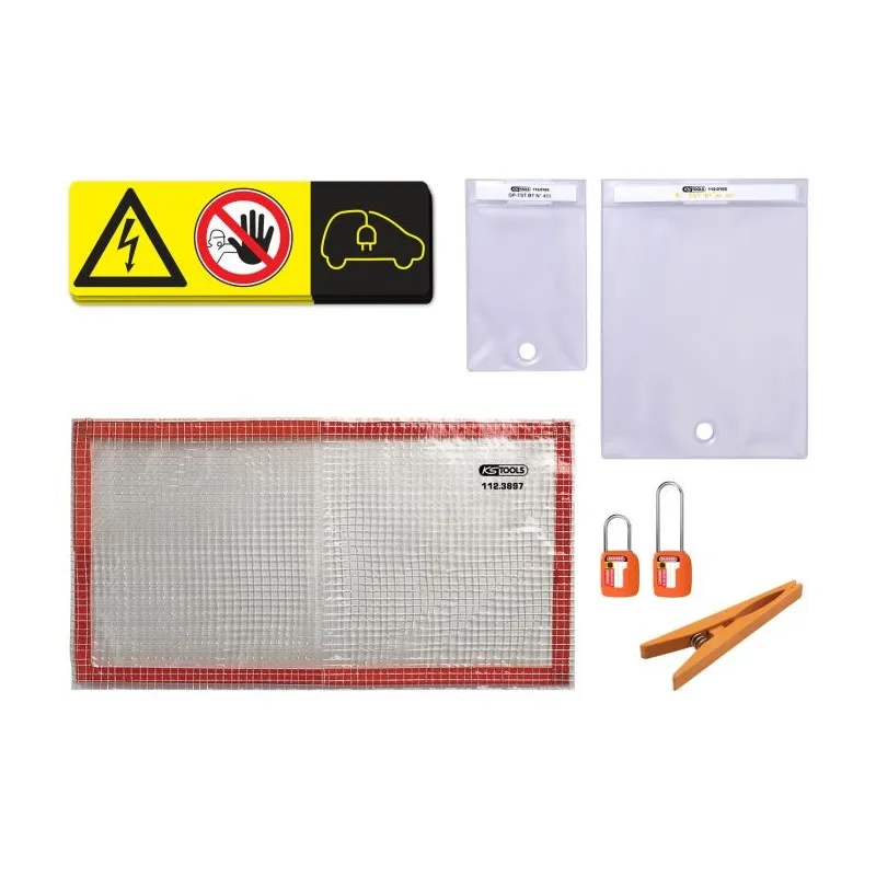 Kit de consignation pour véhicules électriques ou hybrides KSTOOLS 112.1433 | 112.1433 Kit de consignation pour véhicules électriques ou hybrides KSTOOLS 112.1433 | 112.1433