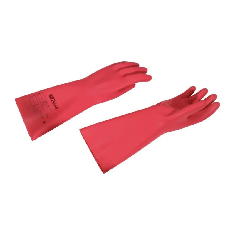 Gants d'électricien en Naturalex rouge . taille 9 KSTOOLS 112.1661 | 112.1661