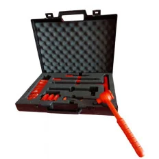 Coffret de douilles isolées 1000V et cliquet - 16 pcs KSTOOLS 112.1860 | 112.1860