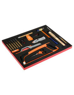 Kit d'outils de serrage/mesure mélangés