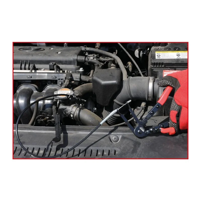 Pince universelle pour collier auto-serrant verrouillable 650 mm KSTOOLS 115.1041 | 115.1041