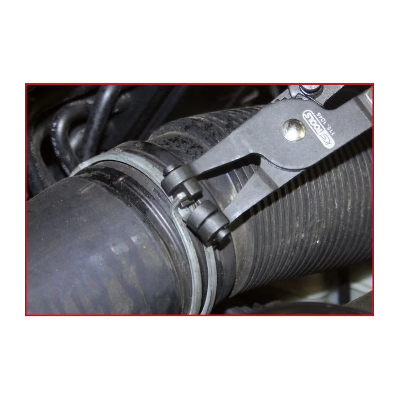 Pince à colliers standards mors fendus KSTOOLS 115.1046 | 115.1046