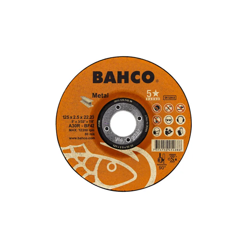 BAH3911-125-T42-M|7314150454686|Bahco BAH3911-125-T42-M|7314150454686|Bahco