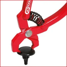 Pince à agrafes coudée . 100 mm KSTOOLS 115.1097 | 115.1097