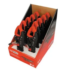 Présentoir de 10 pinces étau 10 Pro bec long KSTOOLS 115.1117D | 115.1117D