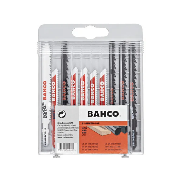 BAH91-MIXED-10P|7314150449491|Bahco BAH91-MIXED-10P|7314150449491|Bahco